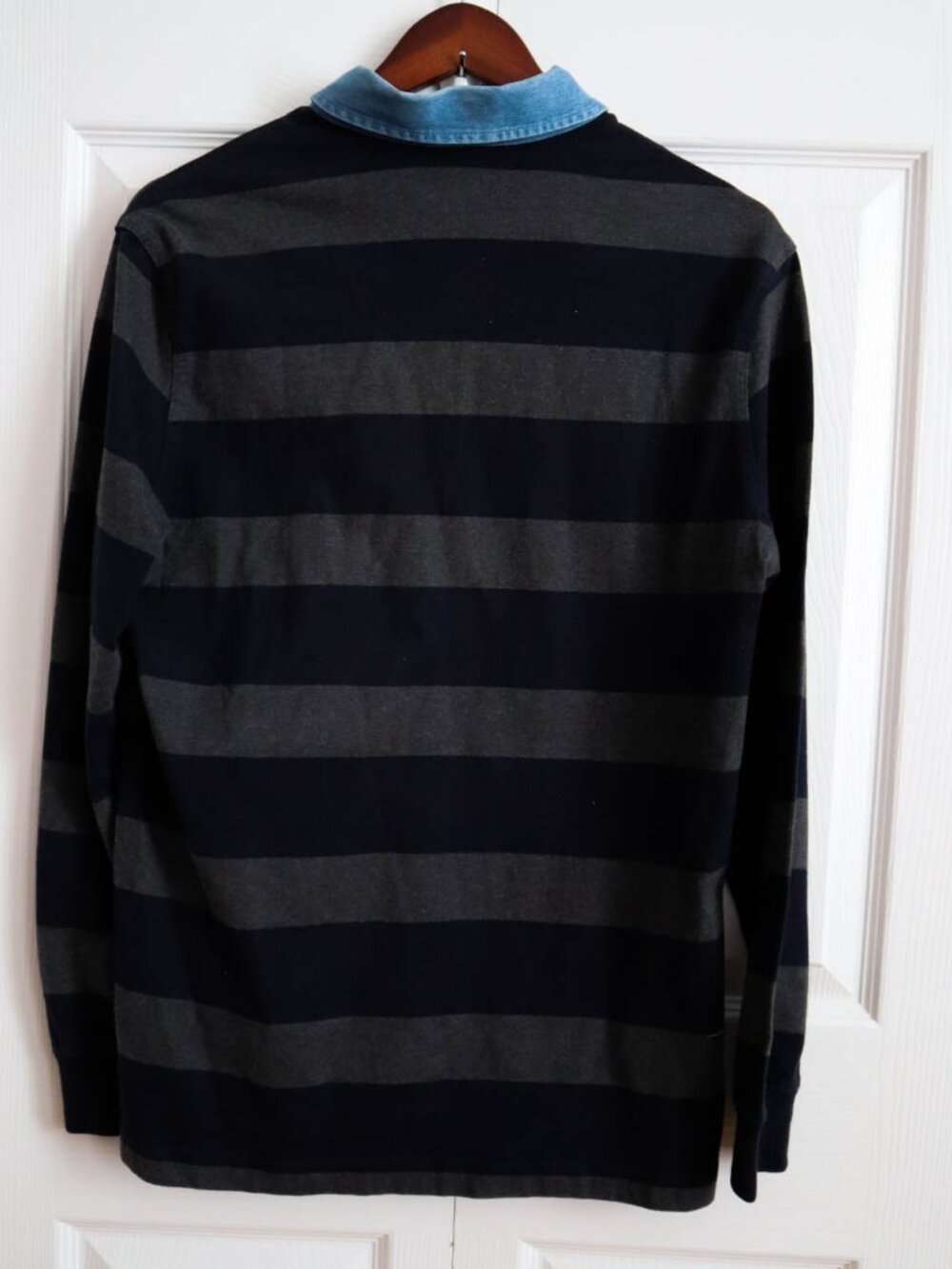 Paul & Shark Yachting Rugby Polo Shirt Long Sleeve Italy 100% Cotton Sz M Preppy - Picture 8 of 8